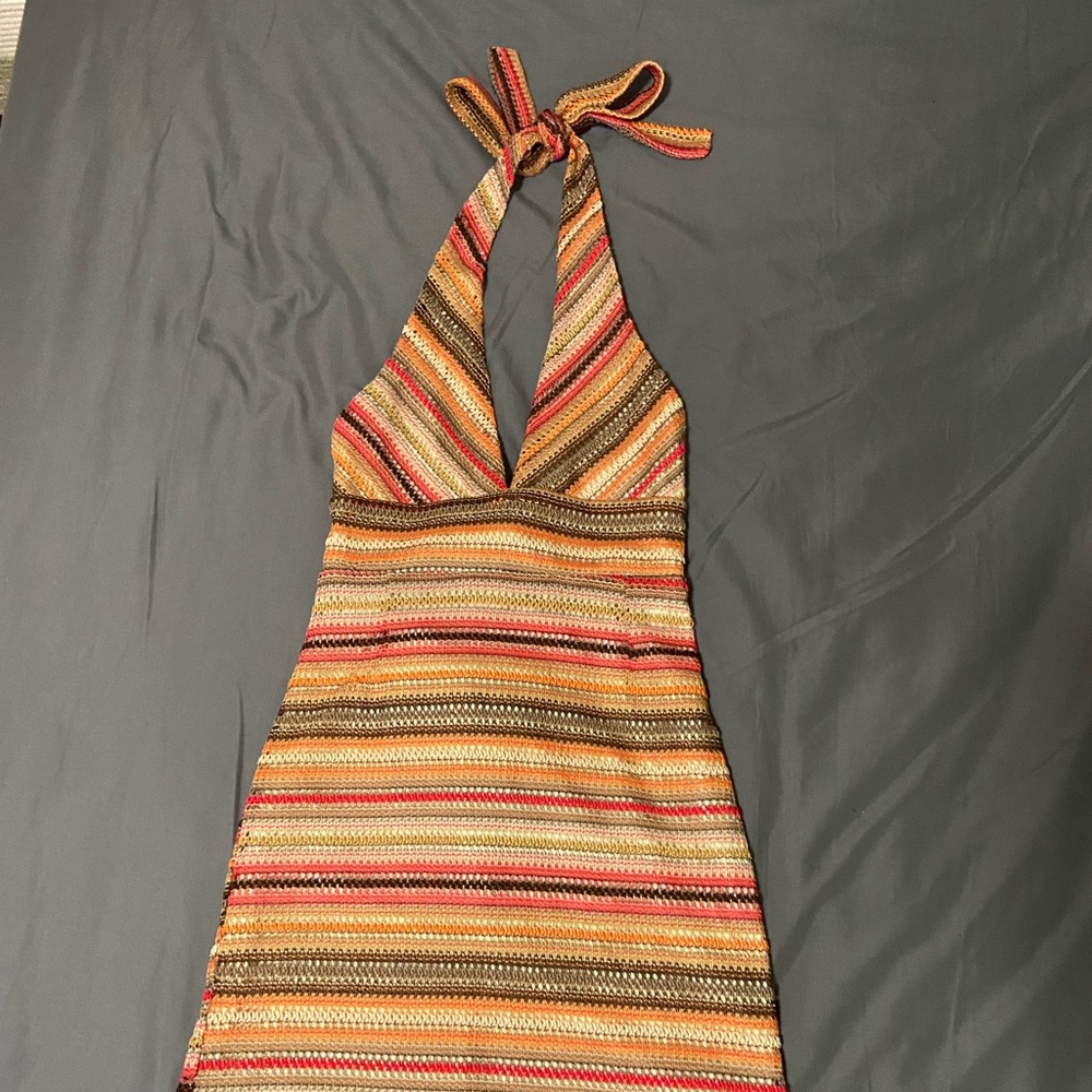 Crochet Mini Dress